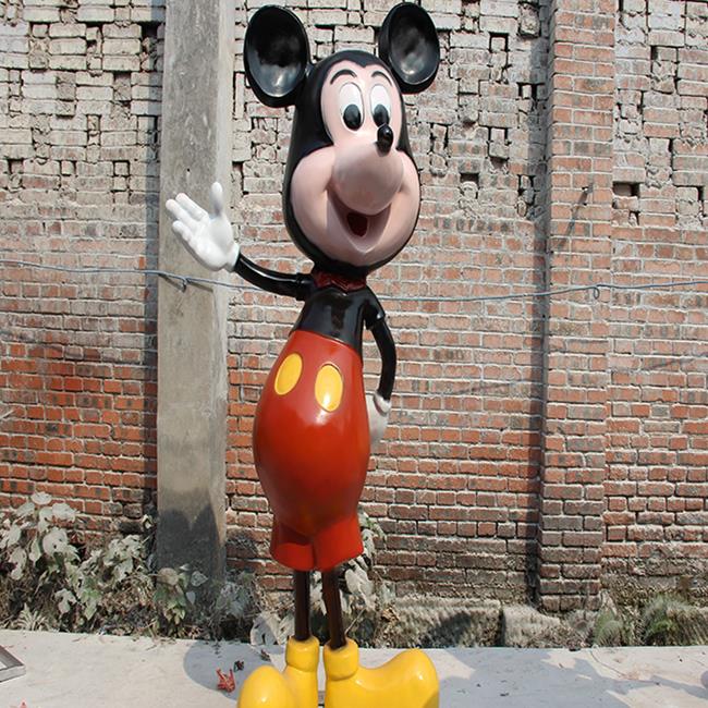 Life Size Cartoon Fiberglass Statue