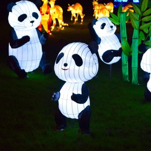 Panda-lanterne