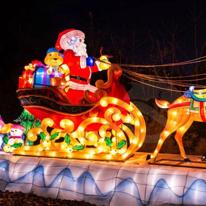 Outdoor Christmas Lantern Decoration